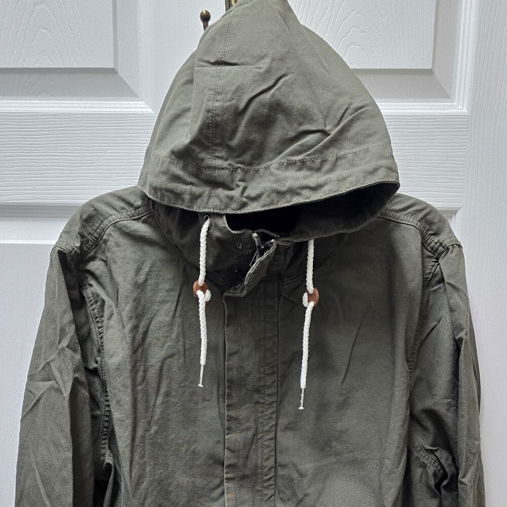 Divided Blue Supply Women's  Olive Green Denim Jacket Large